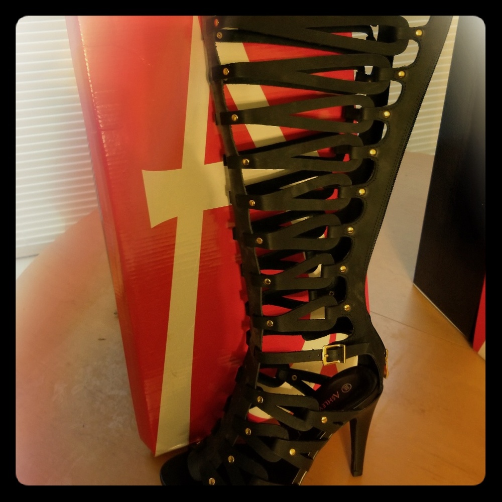 Gladiator Style Heels